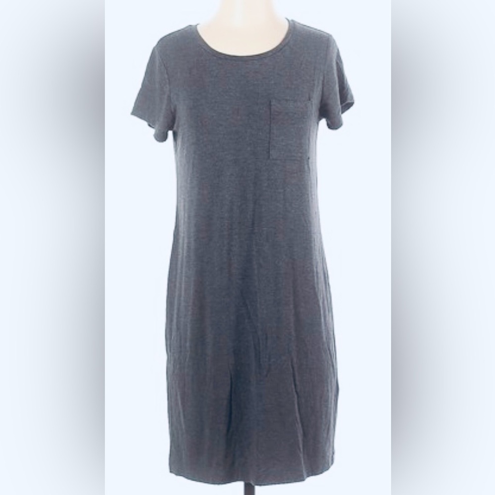 Casual Navy T-Shirt Dress Paraphrase